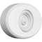 Ekena Millwork Standard Dalton Bullseye Rosette With Rounded Edge, 6"W x 4"H x 1"P ROSP060X040X100DAL04 - alternate 1
